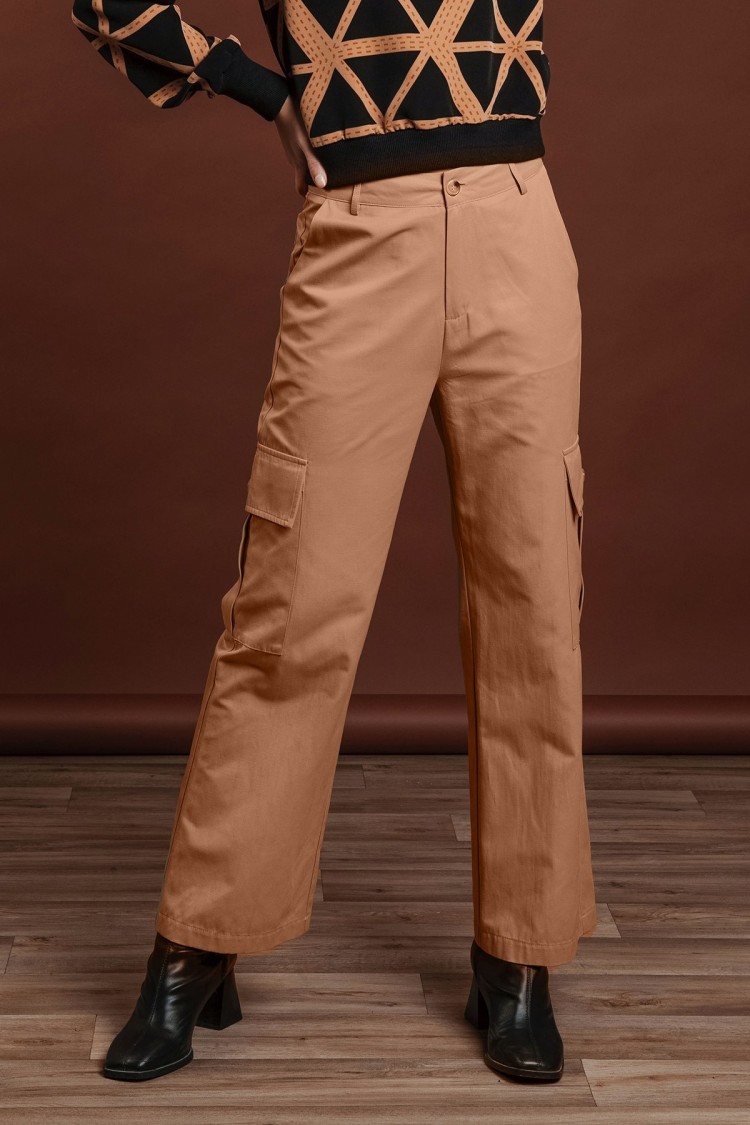 CAMEL TROUSERS