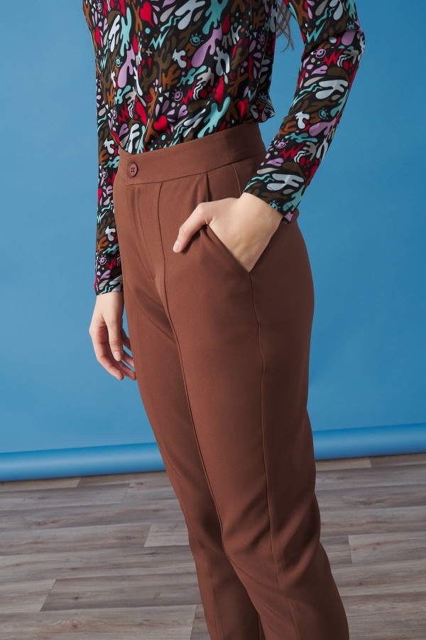 CARAMEL TROUSERS