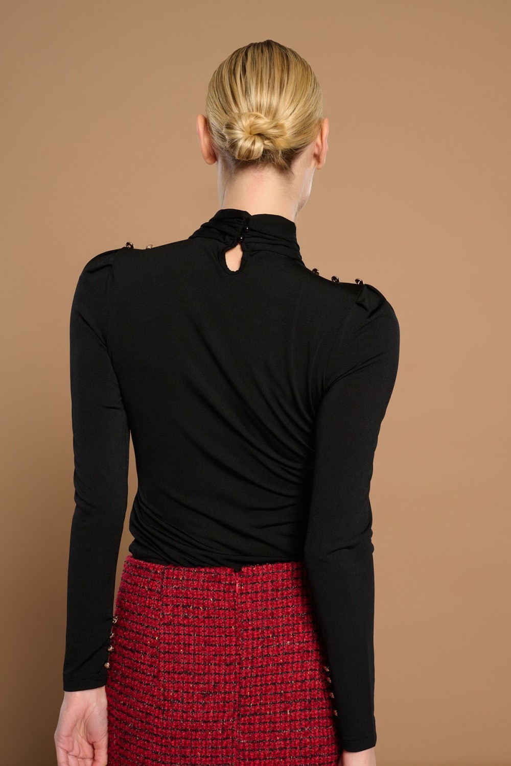 BLACK ILENIA TOP