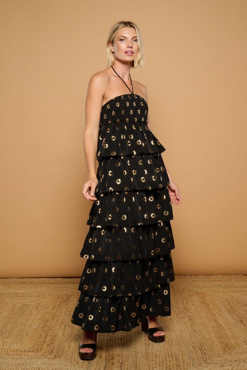 BLACK IBIZA DRESS
