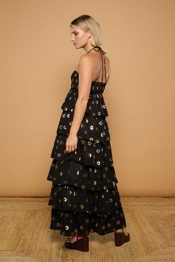BLACK IBIZA DRESS