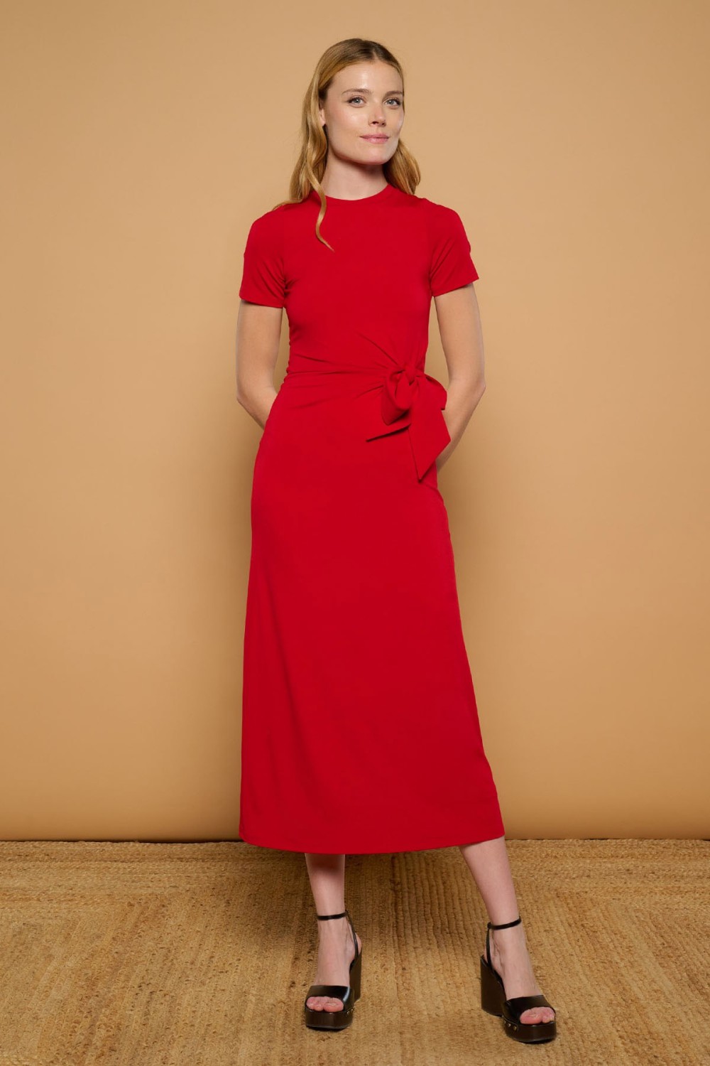 RED CHERRY DRESS