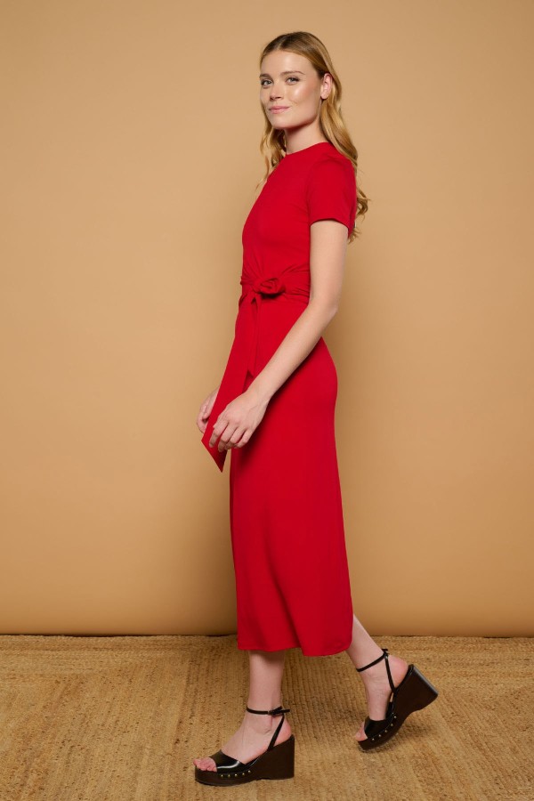 RED CHERRY DRESS