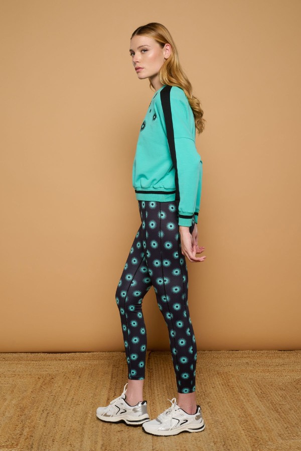 GREEN SUN LEGGINGS