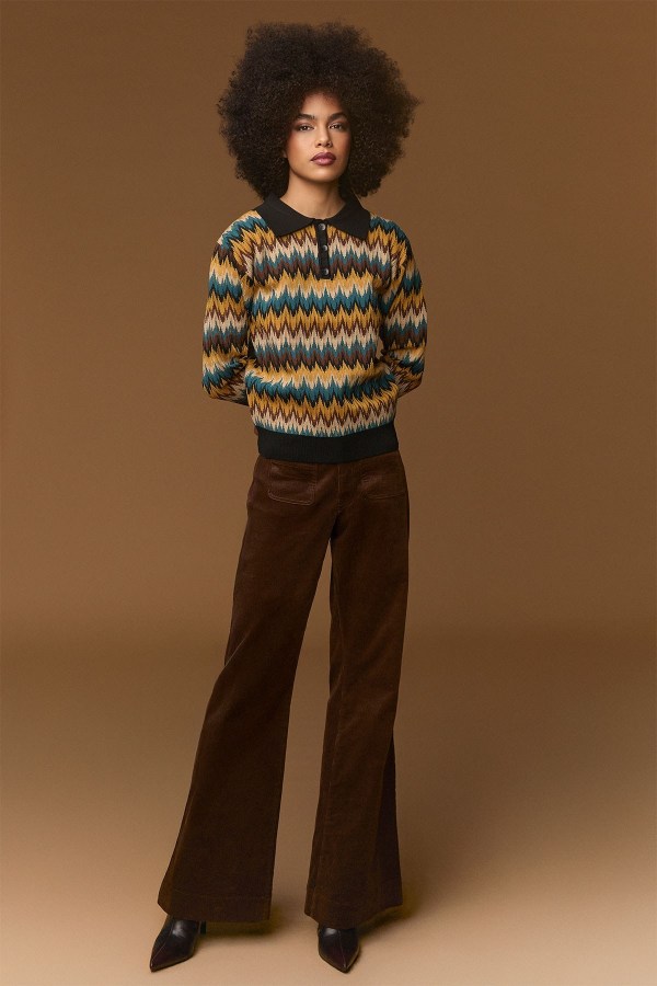 BROWN CANDEM TROUSERS