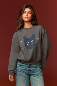 BLUE KAT SWEATSHIRT