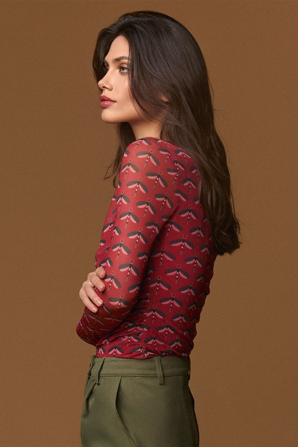 RED DRAGONFLY TOP
