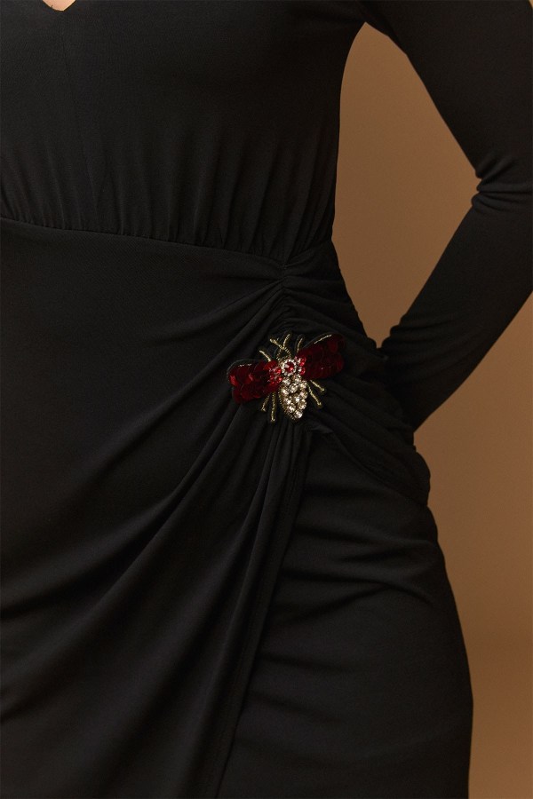 BLACK DRAGON DRESS