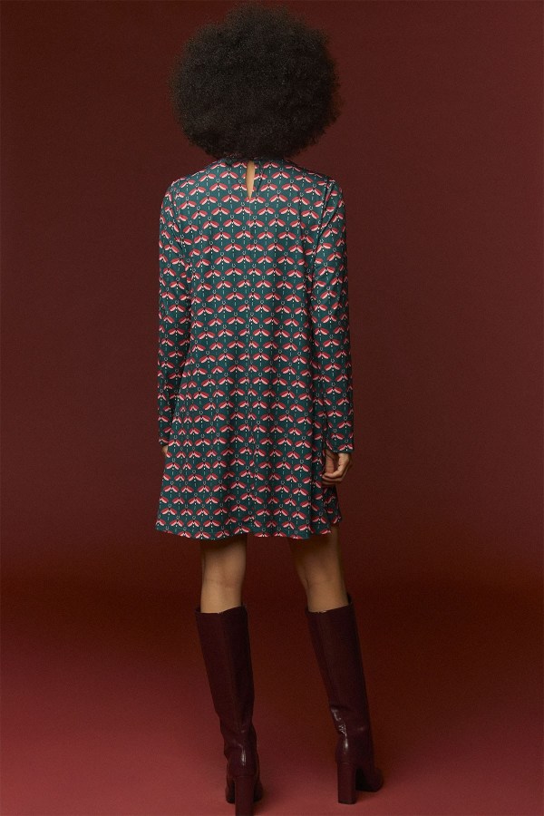 GREEN DRAGONFLY DRESS