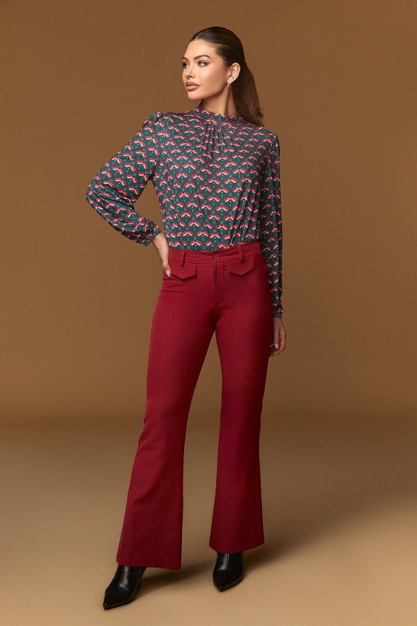 RED DEAN TROUSERS