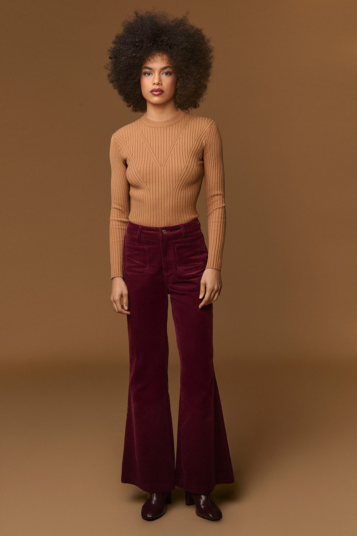 MOCHA GREAT SWEATER