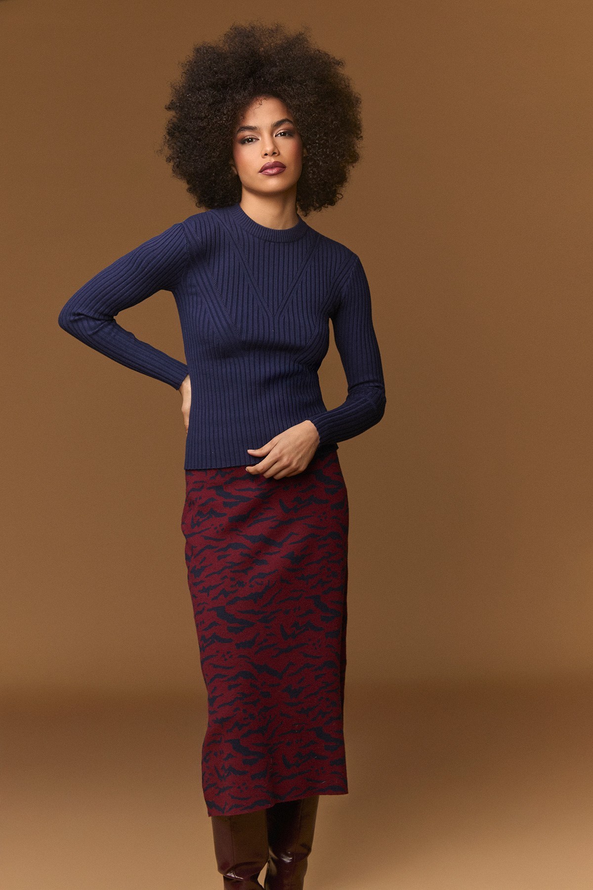 BLUE GREATER SWEATER