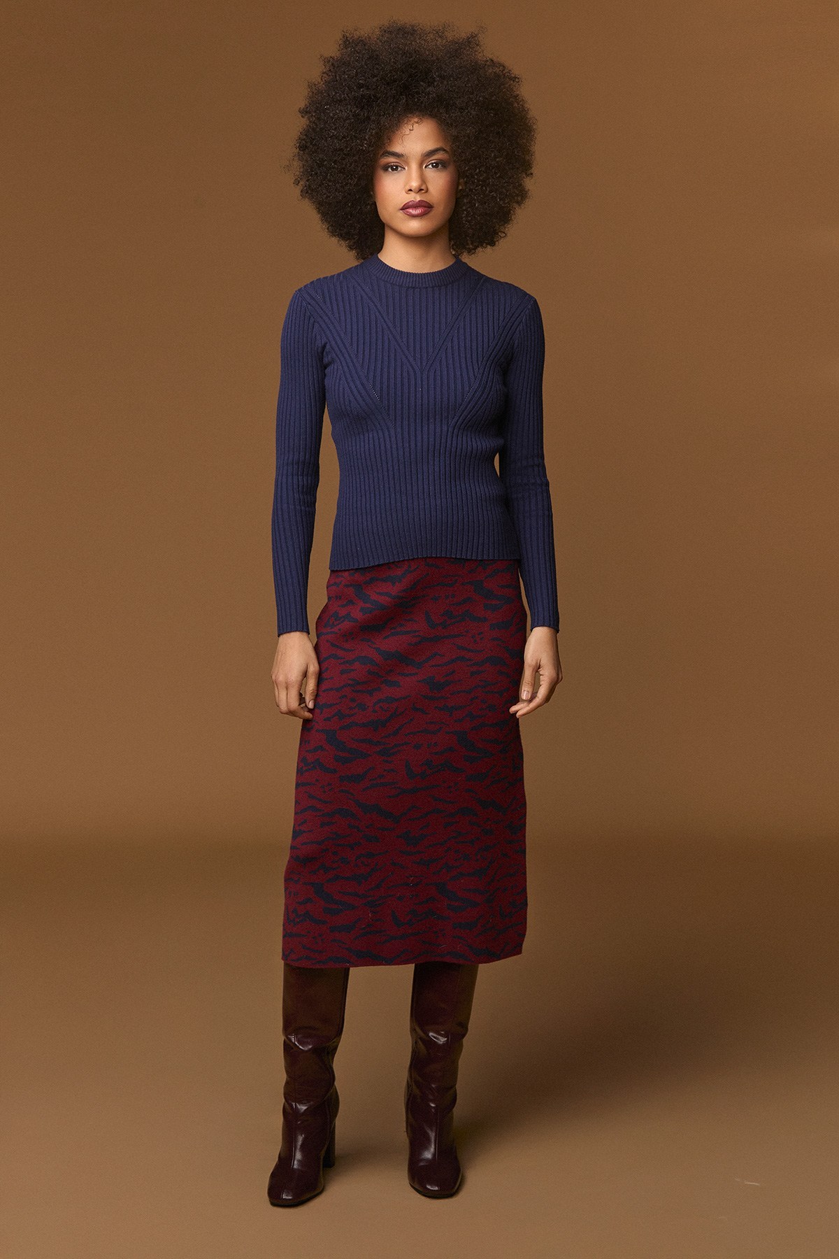 BLUE GREATER SWEATER
