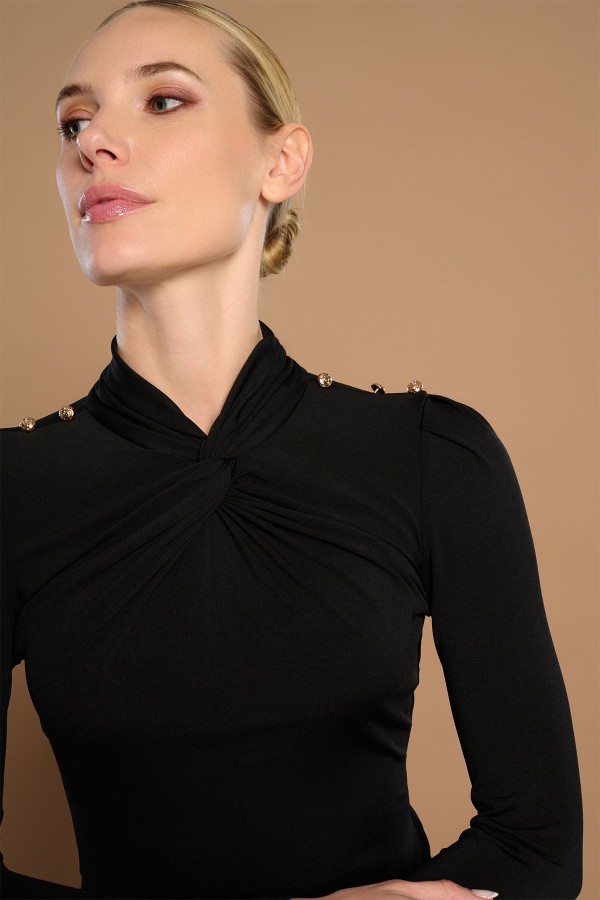 BLACK ILENIA TOP