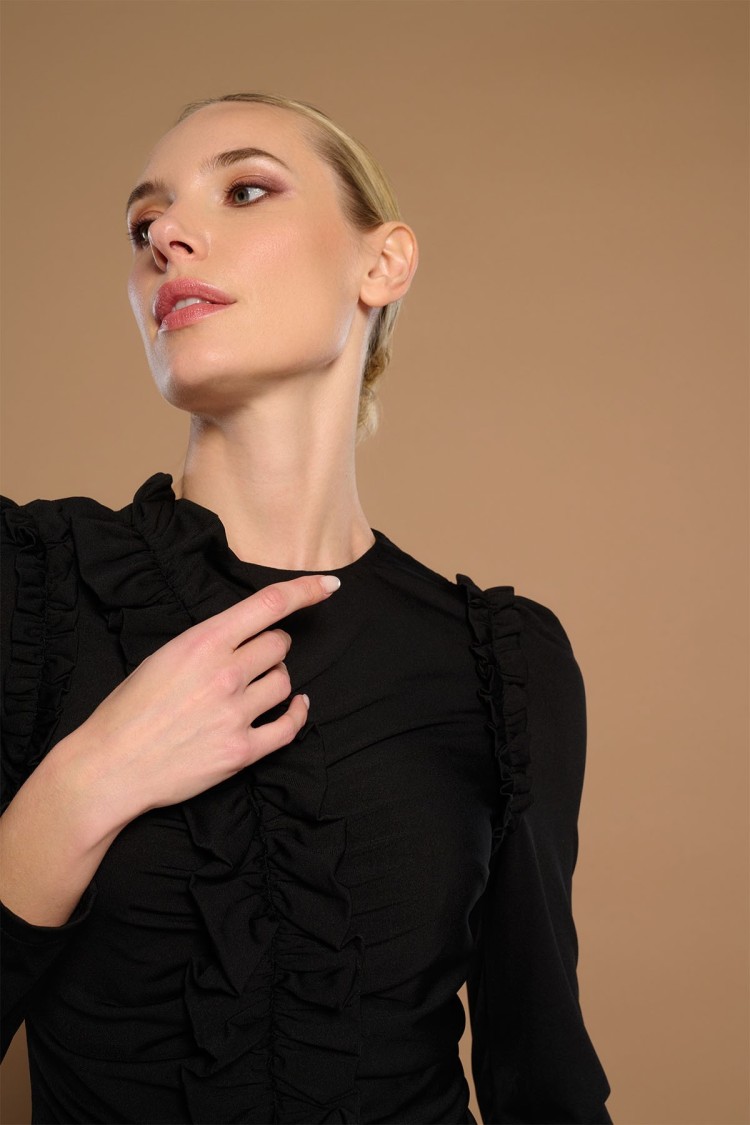 BLACK NORA DRESS