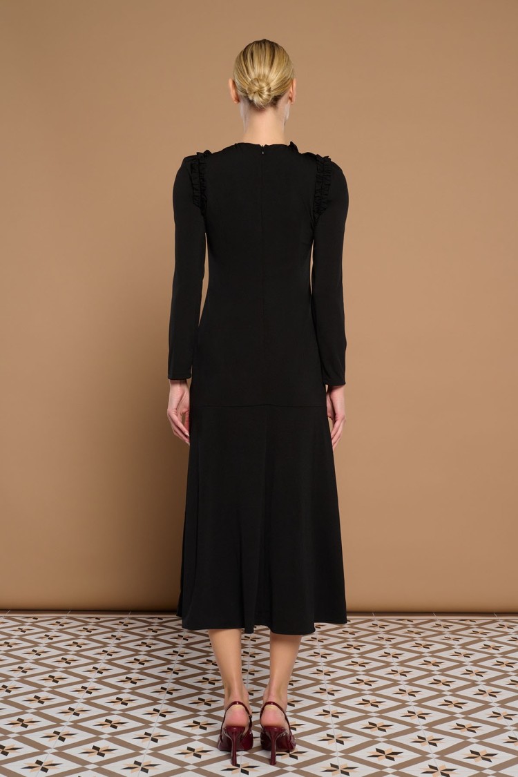 BLACK NORA DRESS