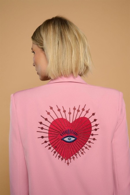 PINK HOLLY JACKET