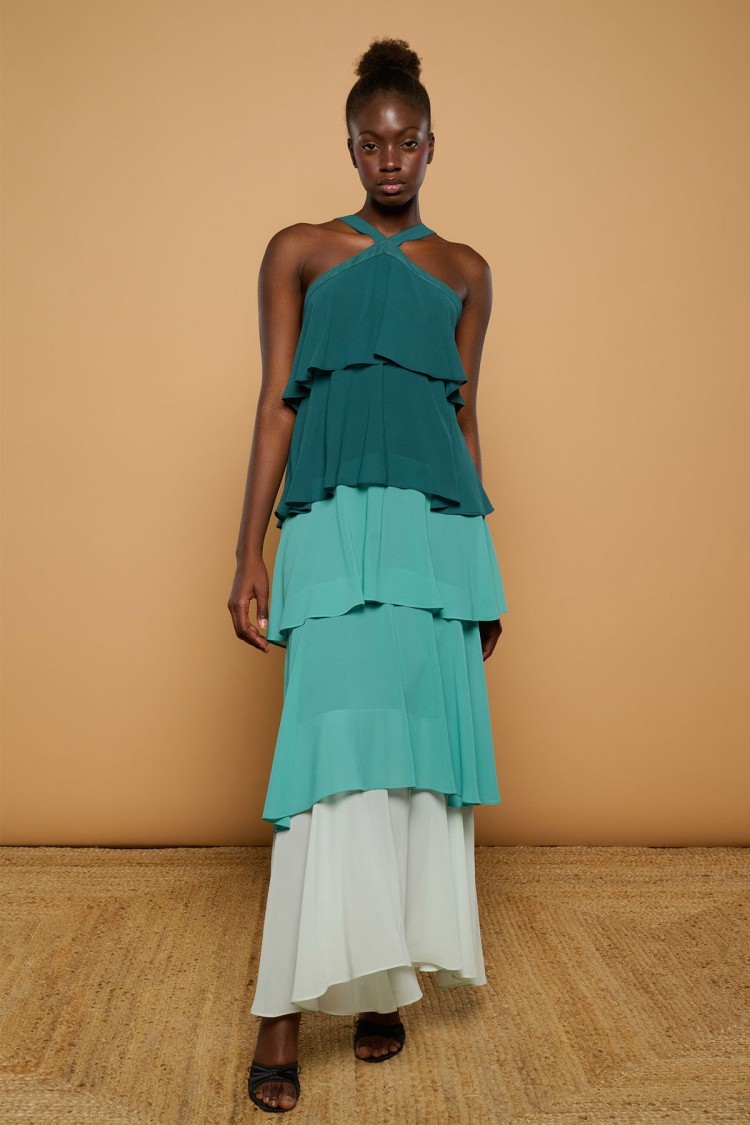 GREEN MOON DRESS