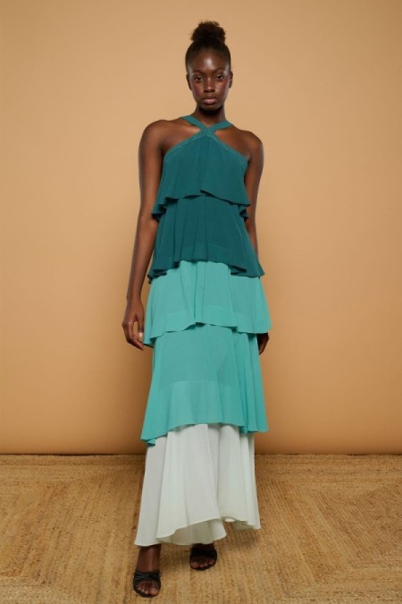 GREEN MOON DRESS