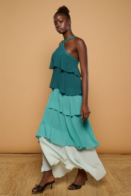 GREEN MOON DRESS