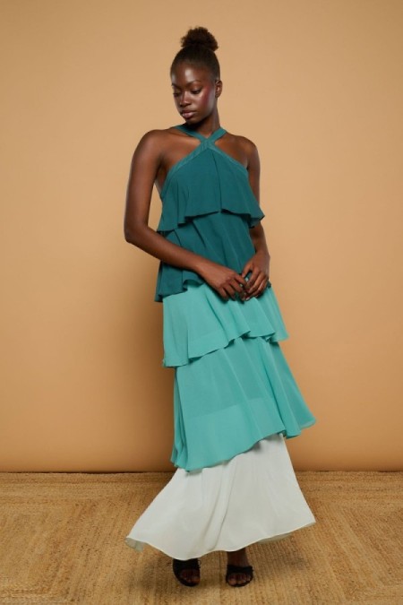GREEN MOON DRESS