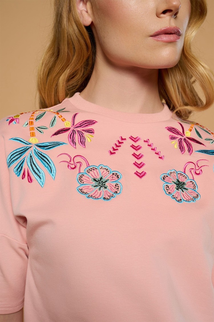 PINK BOHO TOP