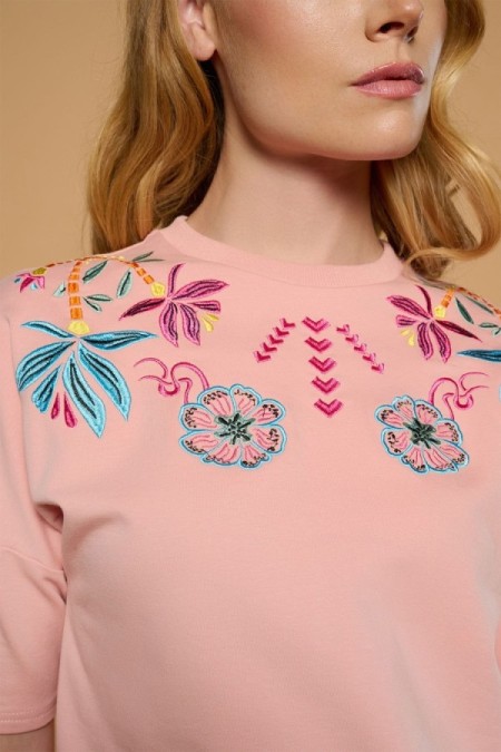 PINK BOHO TOP