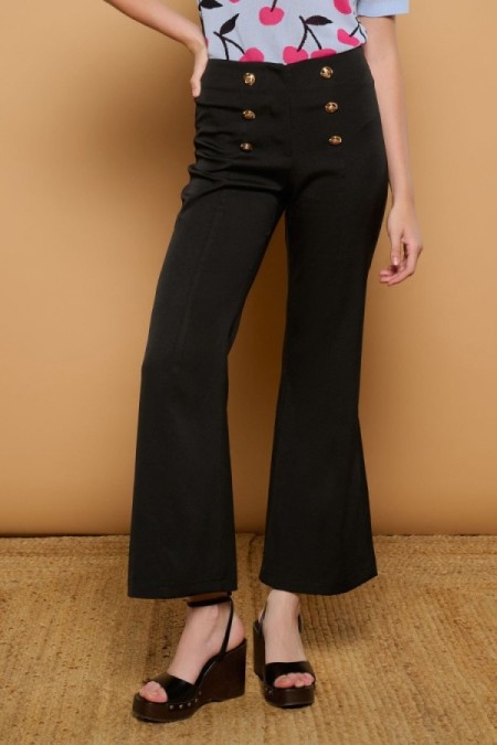 BLACK CHERRY TROUSERS
