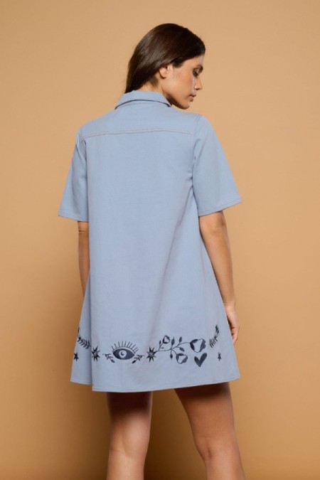 BLUE CALA DRESS