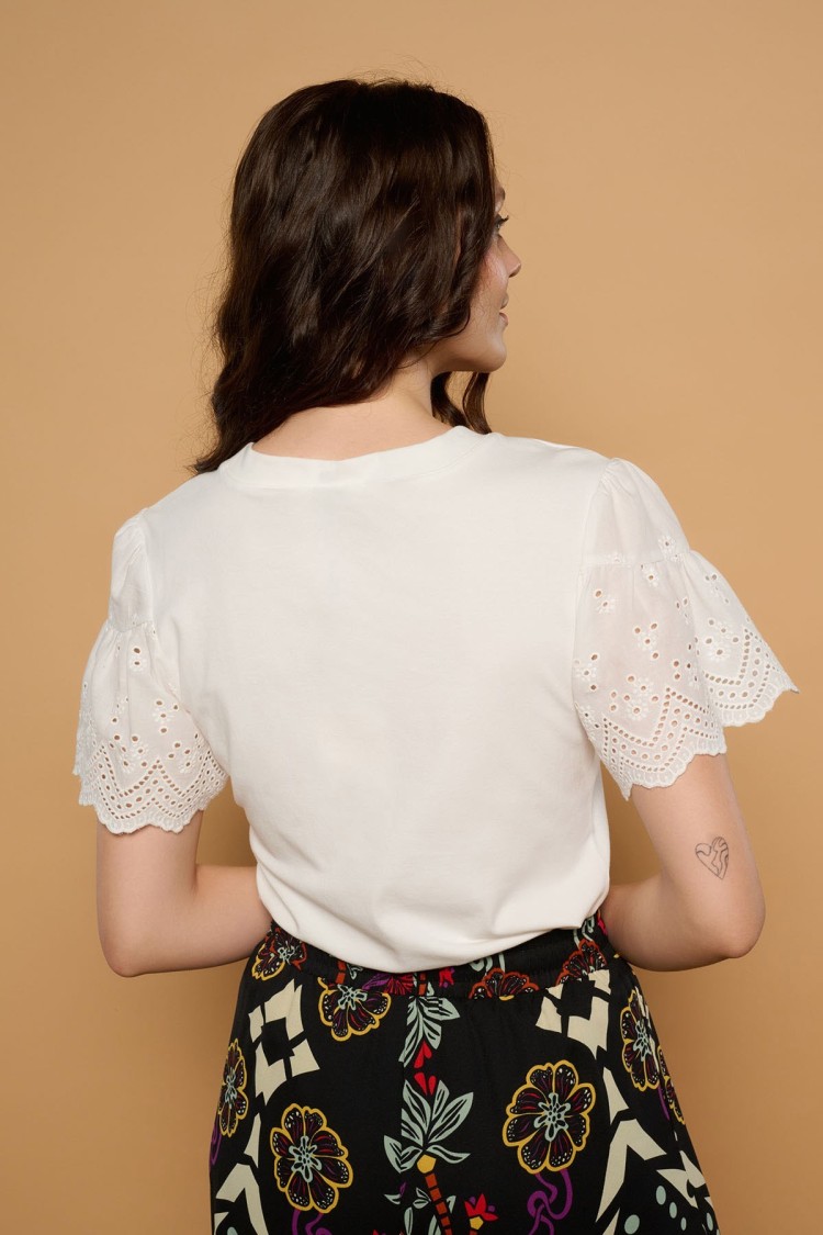 WHITE TANGERINE TOP